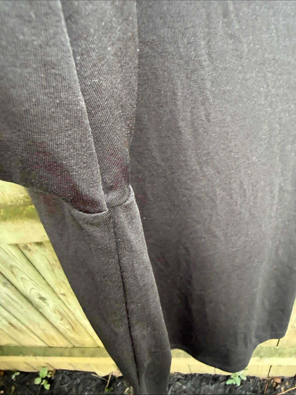 Nike Long Sleeved  Performance Shirt Top black workout embroidered Swoosh L - Picture 4 of 10